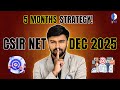 How to Crack CSIR NET Mathematics Dec 2025 - Best 5 Months Strategy!