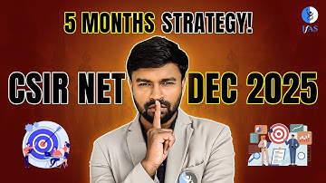 How to Crack CSIR NET Mathematics Dec 2025 - Best 5 Months Strategy!