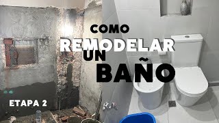 Como remodelar un baño completo, parte 2