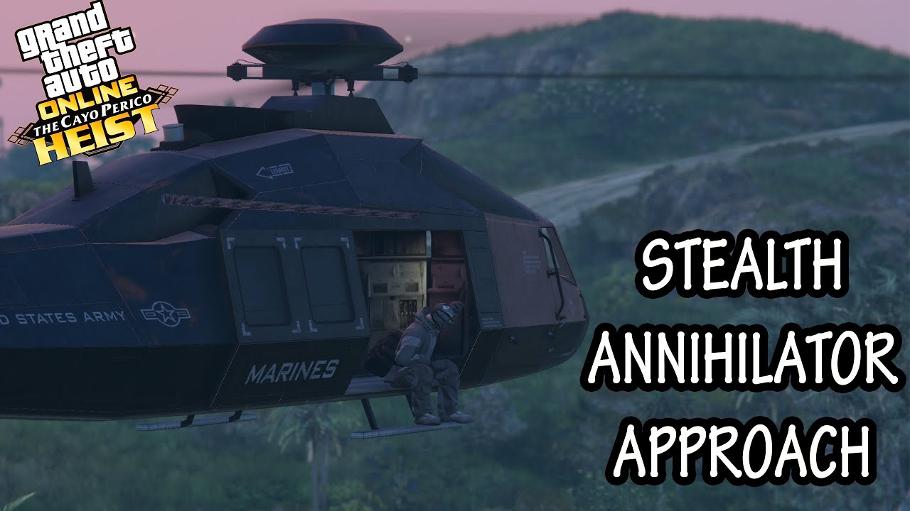 GTA Online Cayo Perico Heist Stealth Annihilator Approach Hard Mode