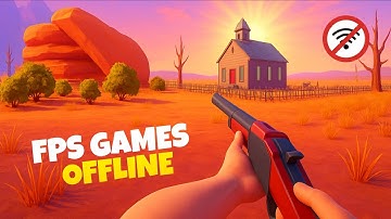 Top 10 Best Offline FPS Games for Android & iOS 2025 like COD, Free fire (High Graphics)