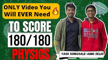 Secret out:Score 180/180 in PHYSICS🙌|How to read NCERT Physics for Extra Edge
