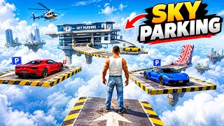😱 Franklin Found Hidden Parking in Sky - INDIAN BIKE DRIVING 3D  | 2026-2027 screenshot 4