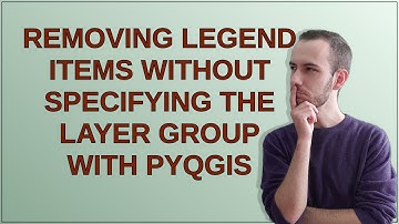 Removing legend items without specifying the layer group with PyQGIS
