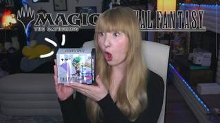 Opening a Magic The Gathering x Final Fantasy Collectors Booster Box!!!