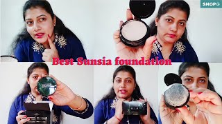 Sunisa foundation review and demo । CC cream । ShopG । Stay positive with puja #sunisa