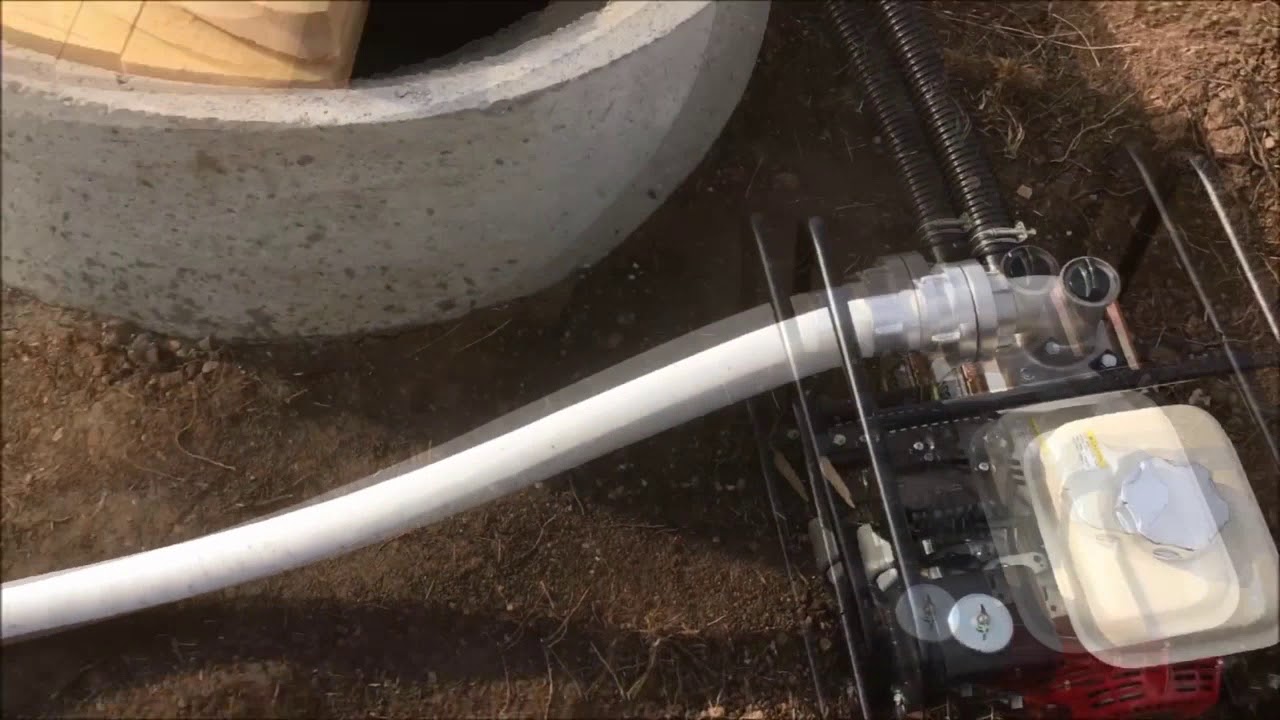 Обзор мотопомпы для полугрязной воды (Semi-Trash Pump) KOSHIN STH-50X