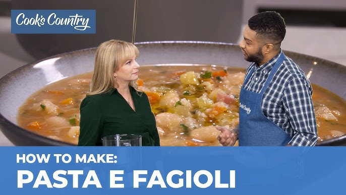 Stanley Tucci's Pasta Fagioli Recipe