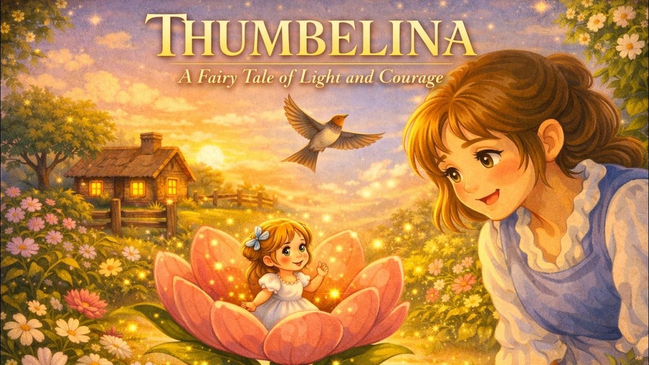 The Complete Thumbelina Story | Soft Spoken Fairy Tale for Sleep