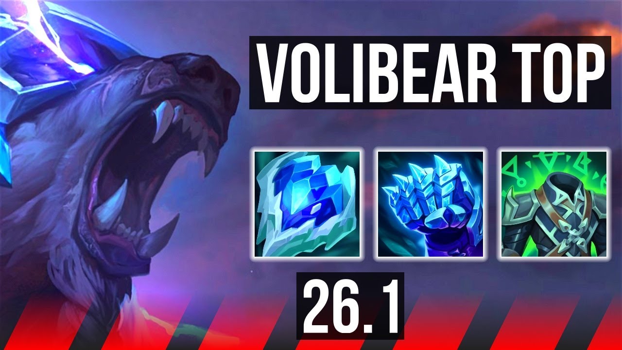 VOLIBEAR vs SETT (TOP) | 41K damage | EUW Diamond | 26.1