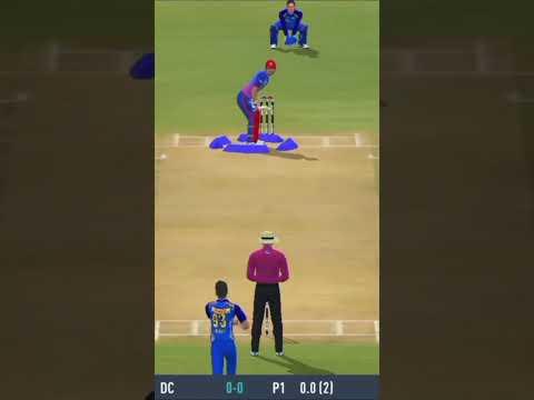 MI VS DC IN RC 😱 | REAL CRICKET 🔥 | #shorts #gameplay #cricket #rc