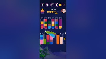 water sort puzzle - Get color level 687