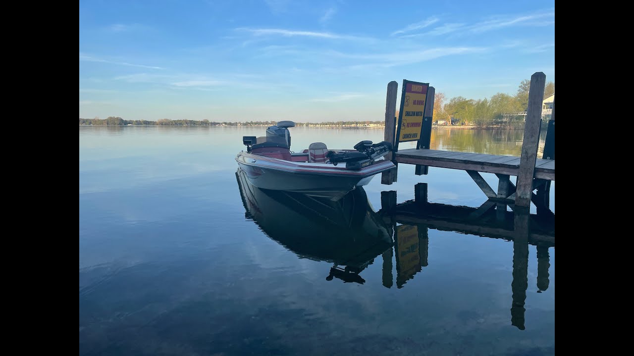 Fishing Crystal Lake in Montcalm County, Michigan YouTube