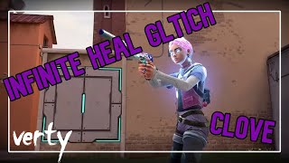 New infinite heal glitch/exploit CLOVE (2024) VALORANT #valorant #glitch #op