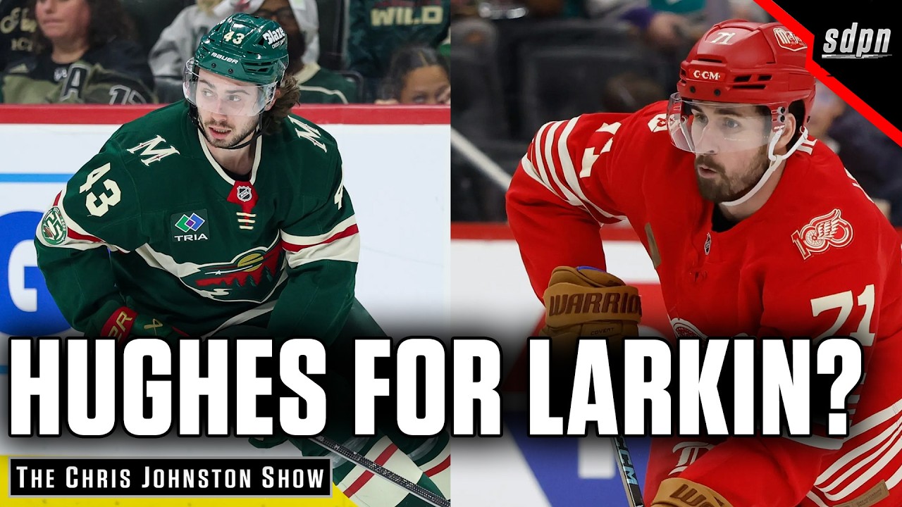 Could We See A Dylan Larkin For Quinn Hughes Trade? | The Chris Johnston Show
