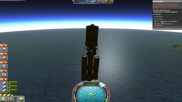 KSP Rockomax "Mainsail" Liquid Engine Test