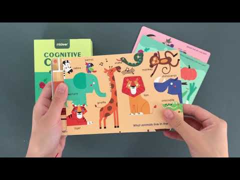 Набор когнитивных карточек "Энциклопедия жизни" Mideer Toys. Сognitive cards-encyclopedia of life