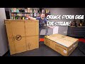 Elegoo orange storm giga huge 3d printer unboxing  setup