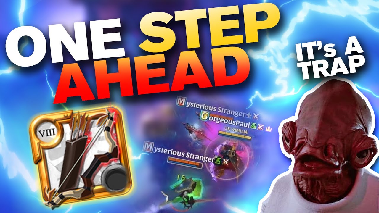 He Tried to Bait Me…Big Mistake! - Badon, Predicts and Outplays! Best bow build in Albion online?