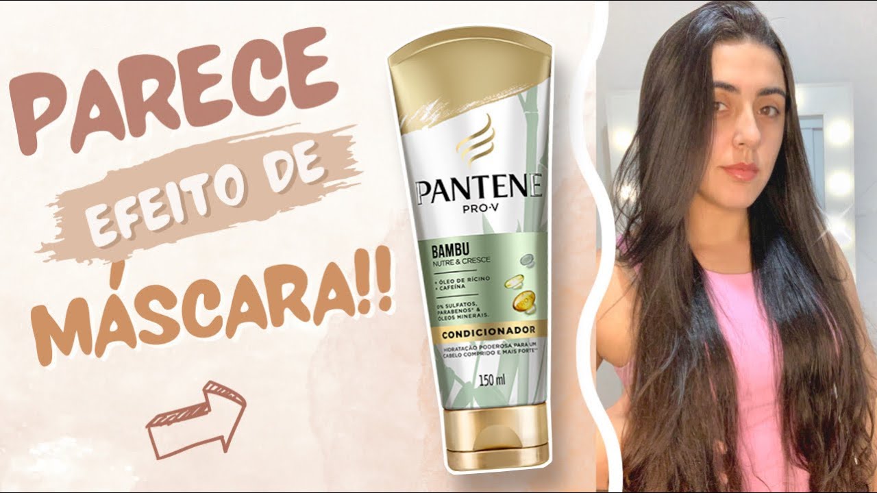 Condicionador bom e barato! PERFEITO!Pantene bambu nutre e cresce ...