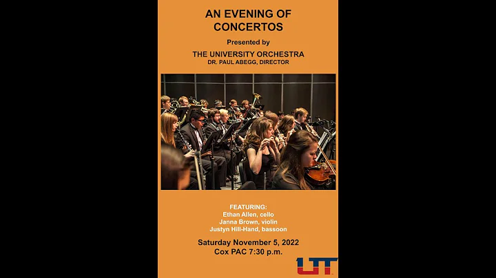 University Orchestra: An Evening of Concertos