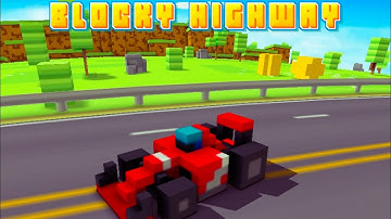 Blocky Highway: Traffic Racing | New Vehicle Speeder Country Side One Way Scored 1444