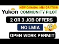 Yukon Community Pilot -Canada Immigration