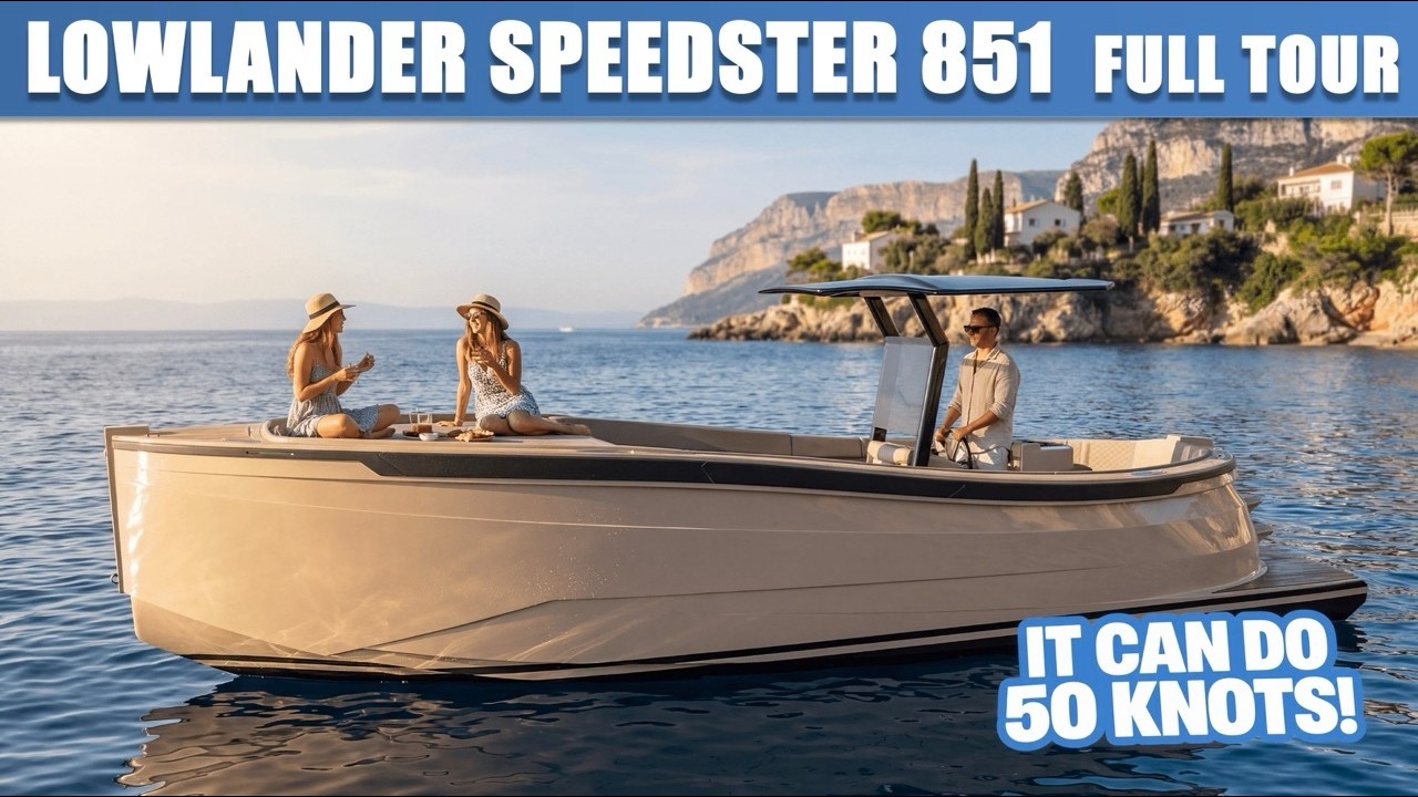 ⁣Not What You'd Expect! Lowlander Speedster 851 | Full Walkthrough | The Marine Channel