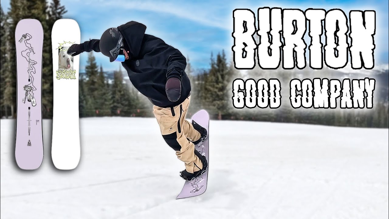 Burton Good Company Snowboard Review 2026 - YouTube