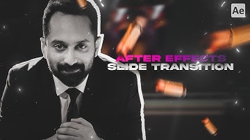 Badass slide transition edit in after effects