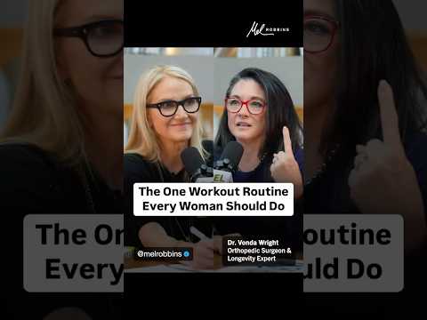 The one workout routine every woman should do | Mel Robbins #Shorts