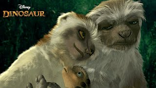 Plio and Yar Adopt Aladar - Dinosaur (HD Movie Clip)