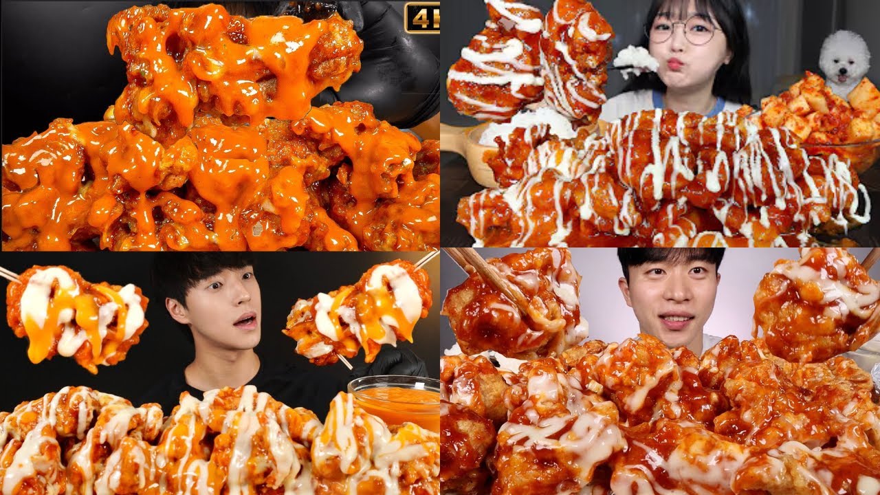 Crispy & Sweet 🍯🍗 Honey Fried Chicken Mukbang | GA8bite Feast 🔥