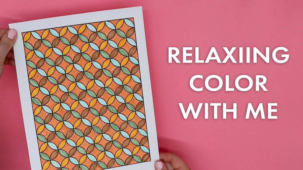 13 Minutes of Relaxing Coloring and Peaceful Piano Music