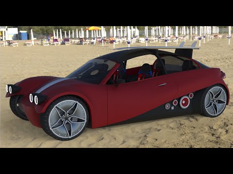 Local Motors Road-Ready 3D printed Car: Reload Swim/Sport