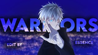 WARRIORS | Mixed Anime | 4K [AMV/EDIT]