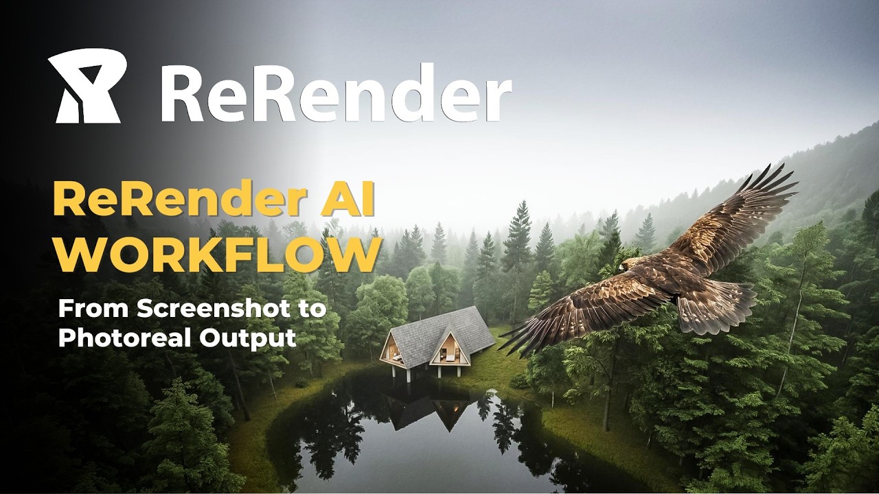 ReRender AI Workflow | From Screenshot to Photoreal Output
