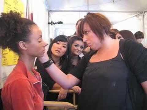 Backstage at San Francisco Fashion Week 2007 - Friday night - YouTube
