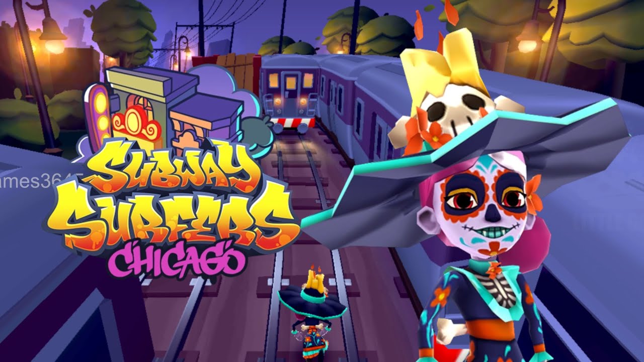 Subway Surfers Mexico Halloween 2019 New Character Zombie Jake Serious  Outfit Gameplay Full screen 