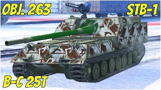 B-C 25t, Obj. 263 & STB-1 ● WoT Blitz