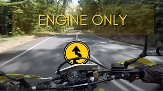 [RAW] Onboard DR650 | PUSHING THE DR LIKE A SPORTBIKE