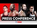 LIVE PRESS CONFERENCE! Derek Chisora vs Joseph Parker & Katie Taylor vs Tasha Jonas