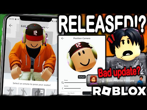 PROFILE AVATAR EMOTES OFFICIALLY RELEASED! BUT IT'S LESS CUSTOMISABLE? ( ROBLOX UPDATES) 