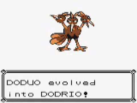 Pokemon Doduo Evolution Chart