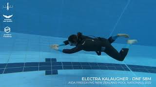 Electra Kalaugher DNF 58m | AIDA FNZ Pool Nationals 2022