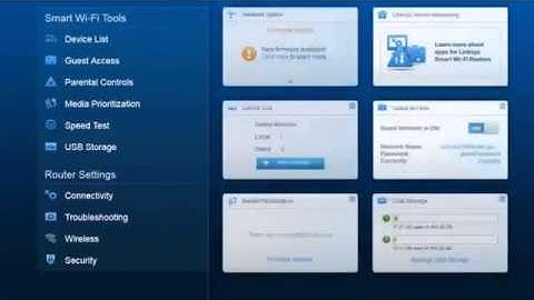 An Intro to Linksys SMART Wi Fi Wireless Router Software