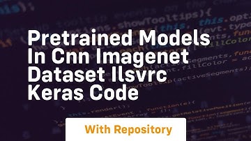 pretrained models in cnn imagenet dataset ilsvrc keras code
