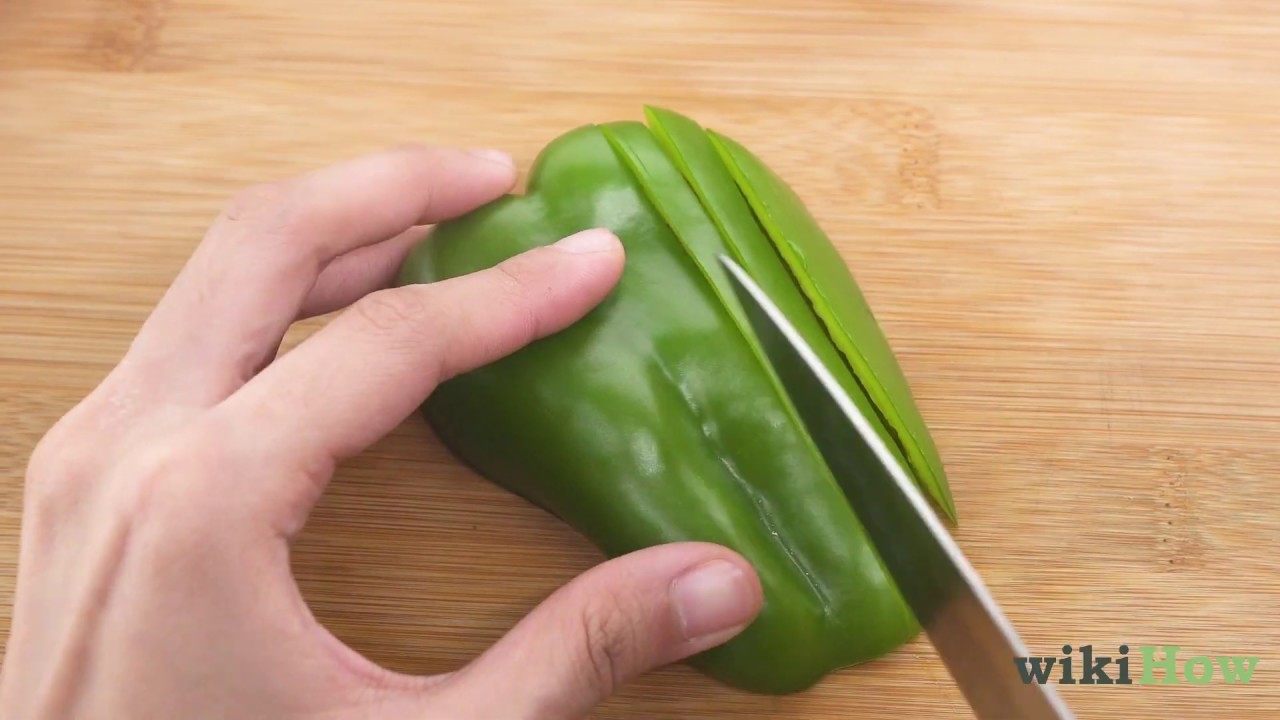 3 Ways To Cut A Bell Pepper Wikihow