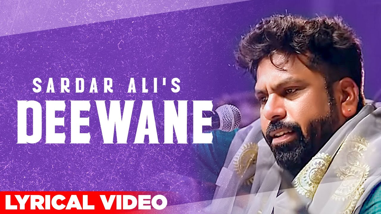 Deewane Lyrical Video Sardar Ali  Punjabi Devotional Song 2021  Mera Sai Music