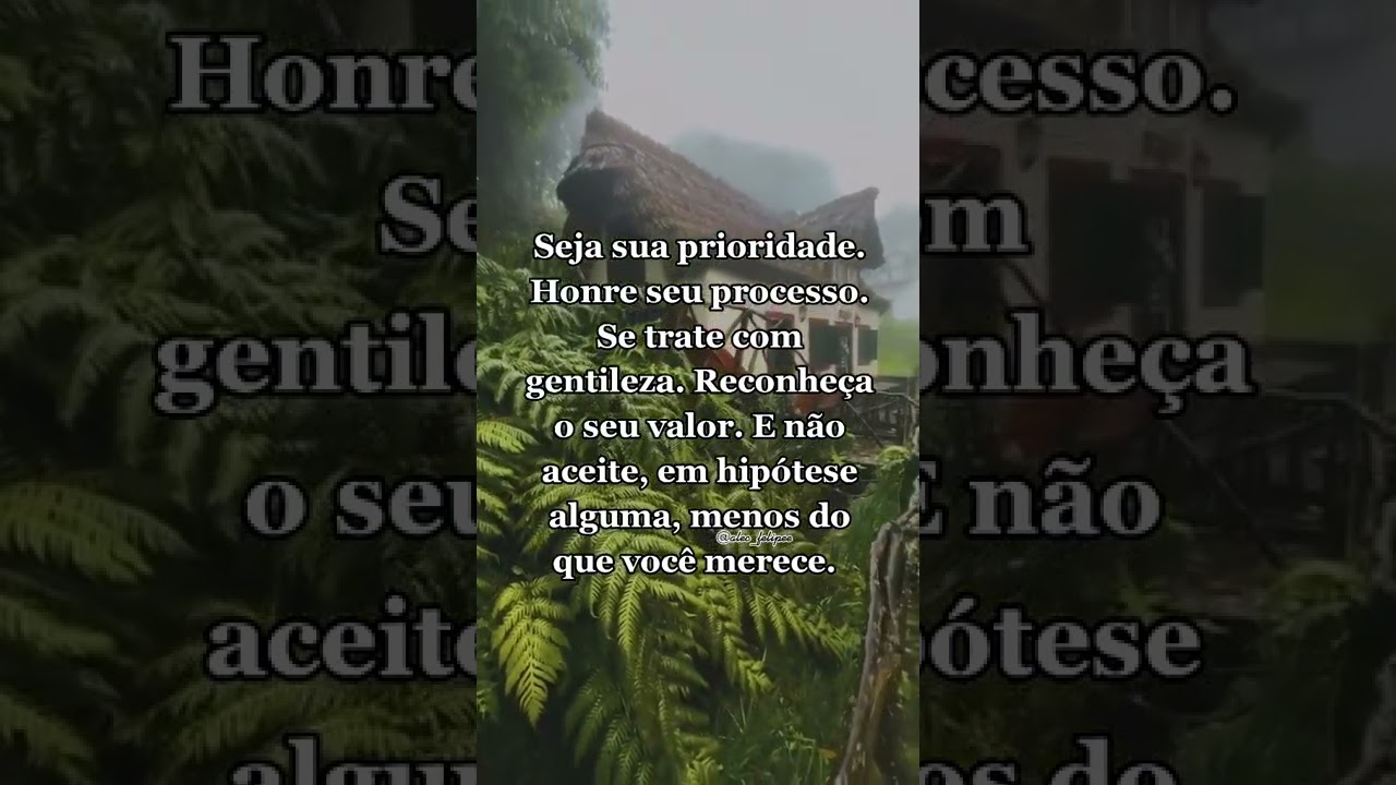 Seja sua prioridade.        